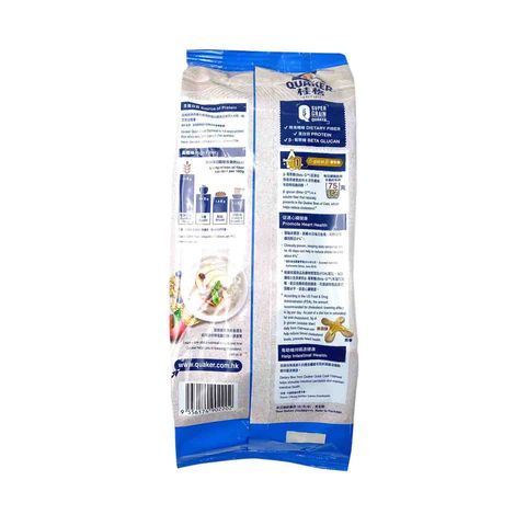 Quaker Quick Cooking Oatmeal Foil 800g
