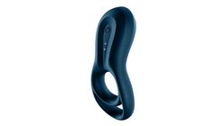 Satisfyer Epic Duo Ring Vibrator (Navy Blue) 1pc 4061504009940