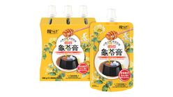 蜂蜜椰果唧唧龜苓膏 3包 x 250公克