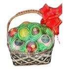 Mixed Fresh Fruits Round Basket