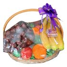 Fresh Fruits Round Basket