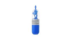 Colorful Music Earphone Model No.:HF236 Blue 1pc 6941055163170