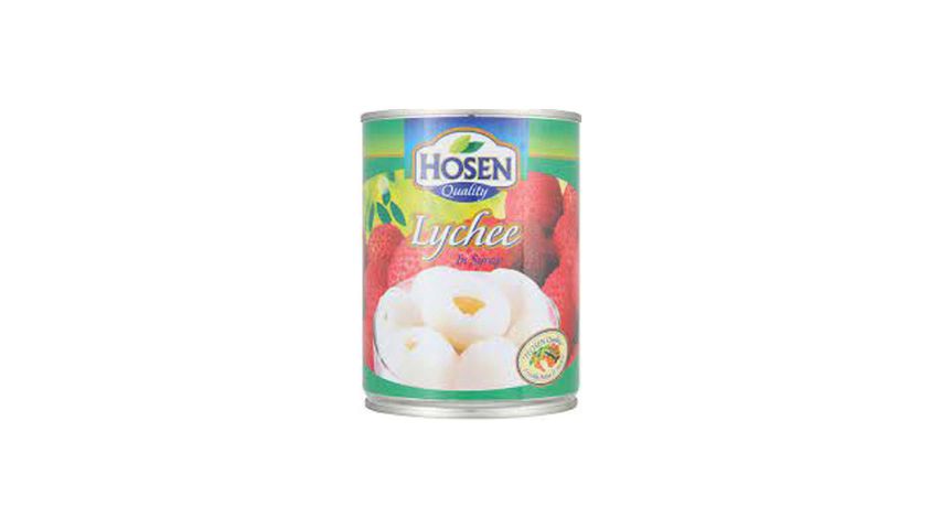 Hosen Lychee In Syrup 565g