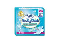 Sofy Cooling Fresh Day Ultra Slim Wing Sanitary Pad 25cm | 7's