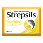 Strepsils Soothing Honey & Lemon Lozenges Blister Pack 24pcs