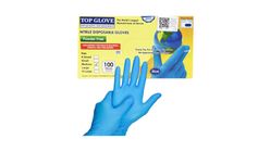 Top Glove Nitrile Examination Gloves Size M CW35 (Powder Free) 100pcs - 75288