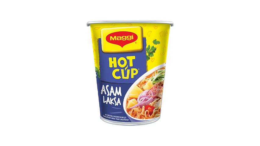 Maggi Noodles Hot Cup Asam Laksa 59g (Imported)
