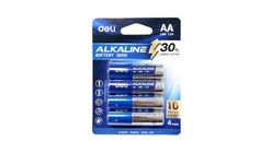 Deli 1.5V Alkaline Battery AA 4pcs