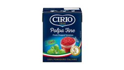 Cirio Polpa Fine Chopped Tomatoes Basil 390g