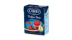 Cirio Polpa Fine Chopped Tomatoes Chili 390g