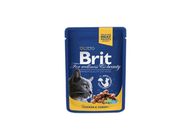 Brit Premium Cat Pouch (Chicken & Turkey) 100g