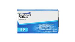 Bausch & Lomb SofLens 59 Lens Pack 8.6 14.2 (-0100) 6pcs