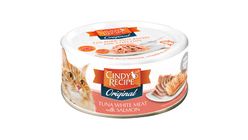 Cindy's Recipe Original Tuna White Meat with Salmon 80g