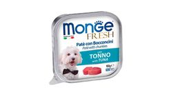 Monge Fresh Dog Tuna Tray 100g