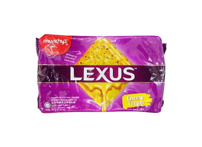 Munchy's Lexus Cheese Cream Cracker Sandwich 225g
