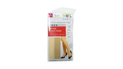 Daiso Anti-odor Nylon Panty Hose Mellow Beige (M - L) 1 Pair