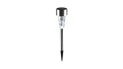 Daiso Solar Powered Garden Light Stainless Steel (31cm) 1pc
