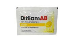 Difflam AB Sore Throat Lozenges (Lemon) 6s