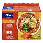 Meadows Instant Noodle Curry 5 x 77g (4894514048971)