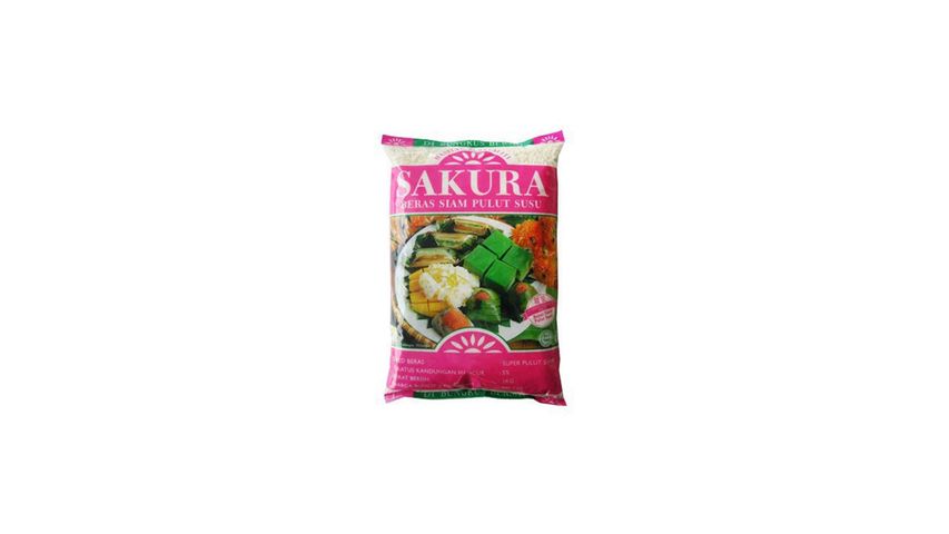 Sakura Beras Siam Pulut Susu 1kg