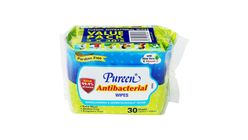 Pureen Antibacterial Wipes 2 x 30 Pieces