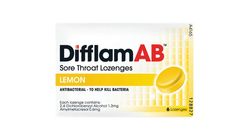 Difflam AB Sore Throat Lozenges Lemon 6 Pieces - 121112843