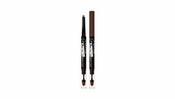 Silkygirl 24HR Flat Tip Brow Liner 02 Dark Brown 1 Piece - 121113518