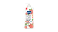 Vaseline Super Vitamin Brightening Serum Peach Lotion 360ml - 121113926