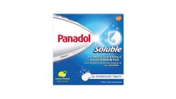 Panadol Soluble Tablets 20 Pieces - 121018053