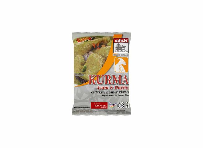 Adabi Kurma Ayam Daging 250g