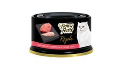 Fancy Feast Royale Seafood Platter Topped with Chicken Strips 85g