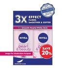 Nivea Female Deodorant - Pearl & Beauty Roll On (Twin Pack) | 2 x 50 ml