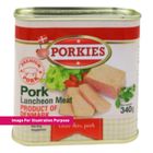 Porkies Pork Luncheon Meat 340g (5707196164091)