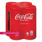 Coca Cola Klasik Canned Soft Drink 4 Pieces x 320ml (9555589212166)