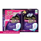Sofy Body Fit Comfort Nite Slim Wing (35.5cm) 2 Packets x 16 Pieces - 121112734