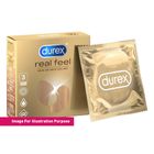DUREX Non Latex Condom Real Feel Skin-On-Skin 3s - 57600