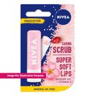 NIVEA Lip Rosehip Oil Caring Lip Scrub 4.8g - 36712