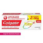 Colgate Total Clean Mint Antibacterial Toothpaste Value Pack 2pcs x 150g