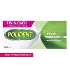 POLIDENT Denture Adhesive Cream 2 x 60g - 54902