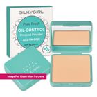 SILKYGIRL Pure Fresh Oil-Control Pressed Powder Natural 1's - 58343