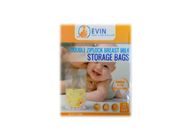 Evin Double Ziplock Breast Milk Storage Bag (8.5oz) 25 x 250ml