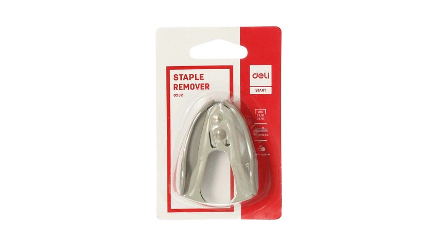 Deli Staple Remover No.0232 (Assorted) 1 Piece
