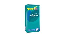 Whisper Heavy Flow & Overnights with Wings 16pcs