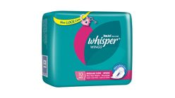 Whisper Clean & Dry Slim (Regular) 10pcs