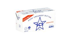 Scs Butter (Unsalted) 227g