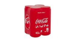 Coca Cola Classic Carbonated Drink Regular 4s x 320ml