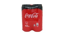 Coca-Cola No Calories Carbonated Drink 4s x 320ml