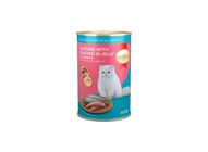 SmartHeart Cat Canned Food Sardine With Chicken 400g