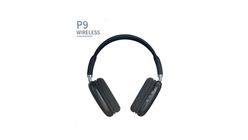 P9 Wireless Stereo Headphones Black 1 Piece