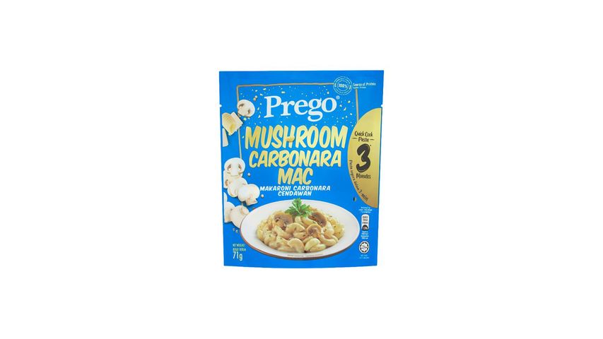 Prego Mushroom Carbonara Mac 71g